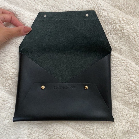 Tribe Alive Leather Clutch - Picture 6 of 6